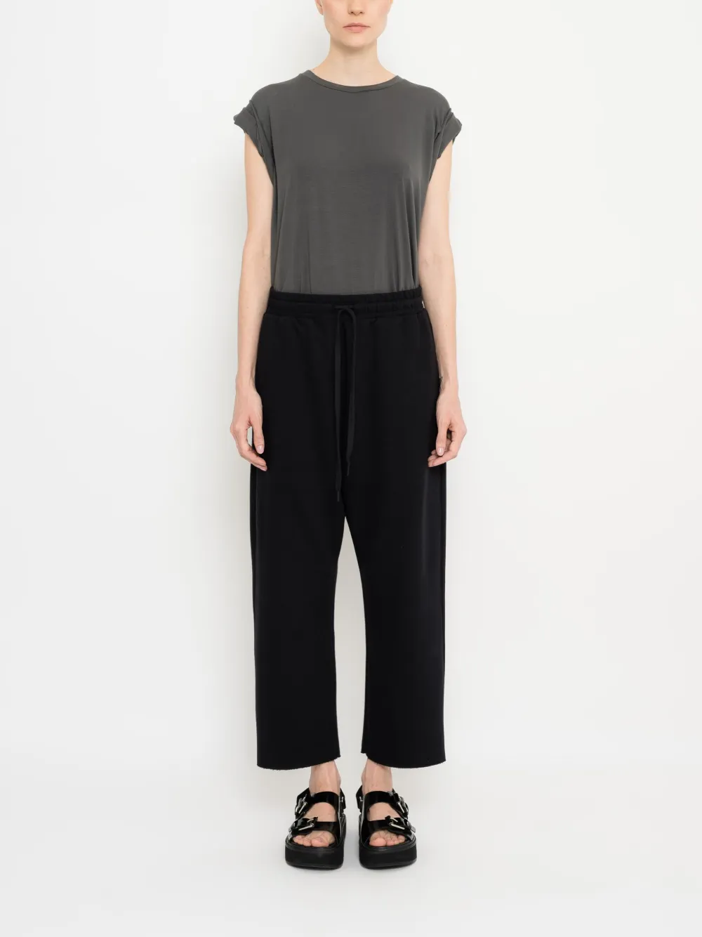 Uma | Raquel Davidowicz straight-leg trousers - Zwart