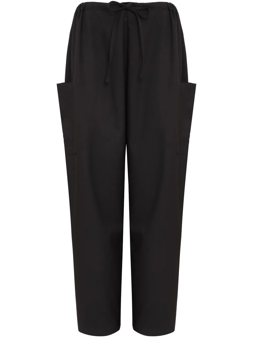 Uma | Raquel Davidowicz oversize-pocket drawstring trousers | Black | Image 1