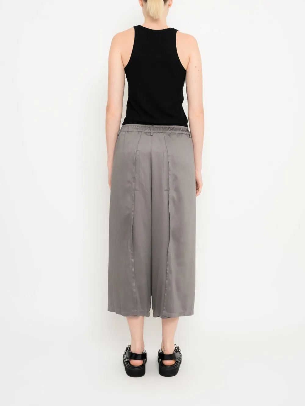Uma | Raquel Davidowicz Rokken broek met knopen Grijs