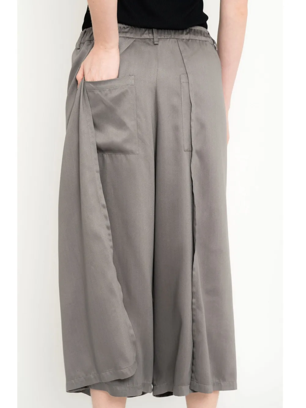 Uma | Raquel Davidowicz Rokken broek met knopen Grijs
