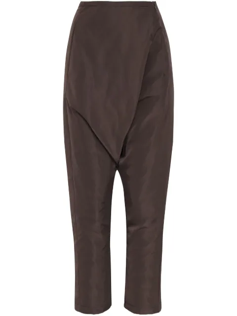 Uma | Raquel Davidowicz draped cropped trousers 