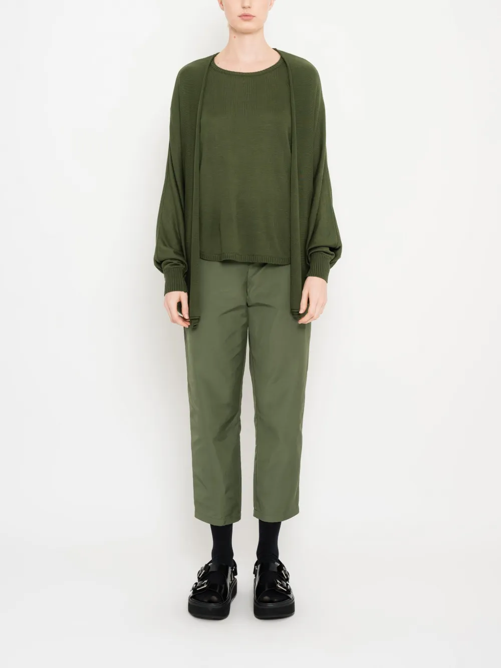 Uma | Raquel Davidowicz long sleeve cardigan - Groen