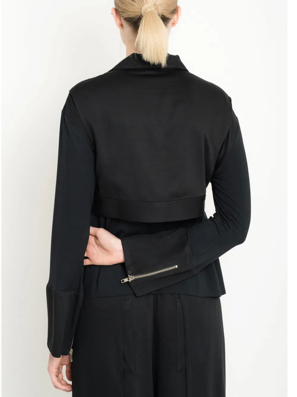 Uma | Raquel Davidowicz Jack met asymmetrische afwerking Zwart