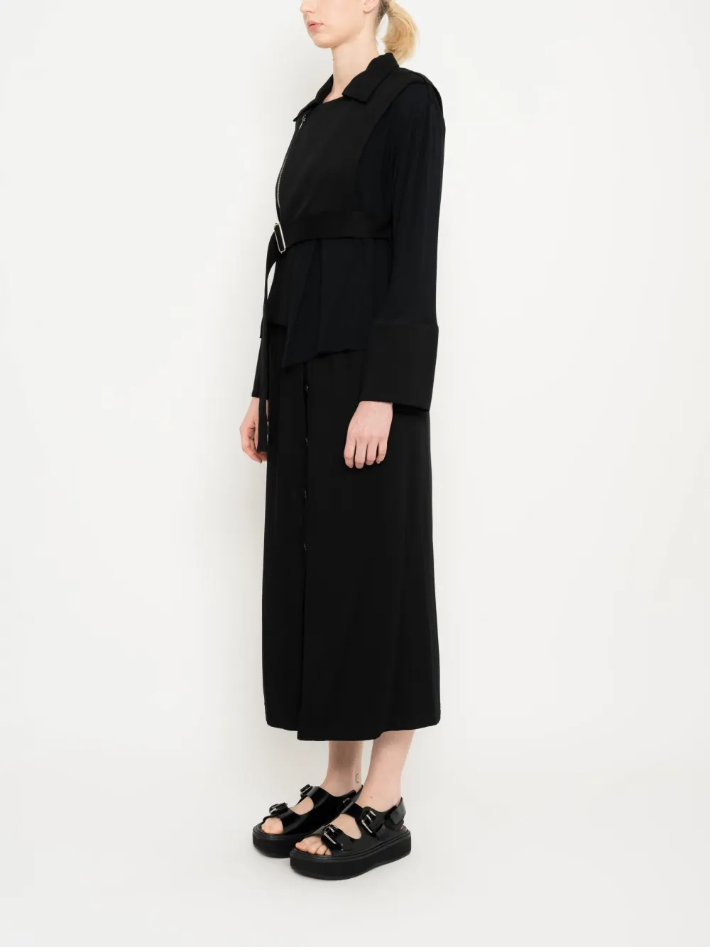 Uma | Raquel Davidowicz Jack met asymmetrische afwerking Zwart