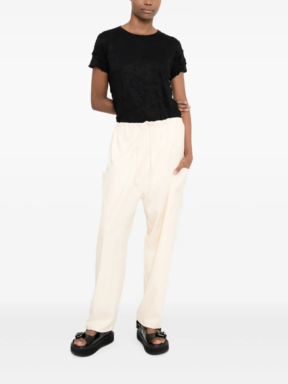 Uma | Raquel Davidowicz Straight broek - Beige