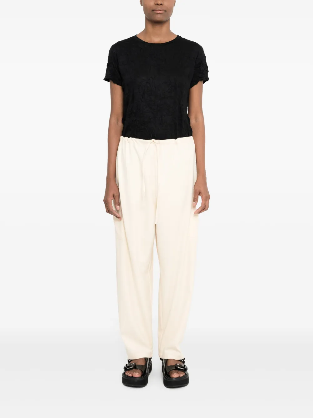 Uma | Raquel Davidowicz Straight broek Beige