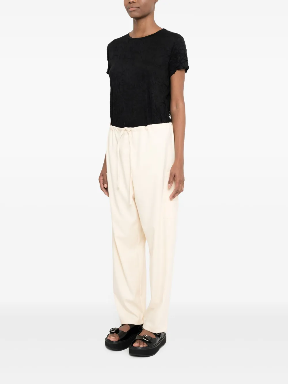 Uma | Raquel Davidowicz Straight broek Beige
