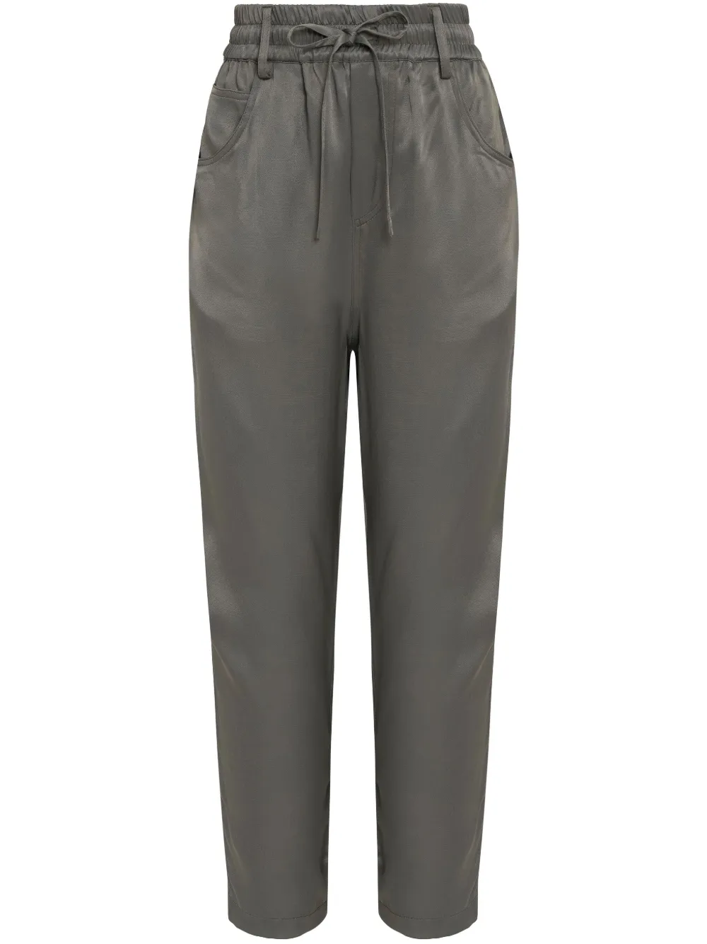 Uma Raquel Davidowicz Drawstring-waist Cropped Trousers