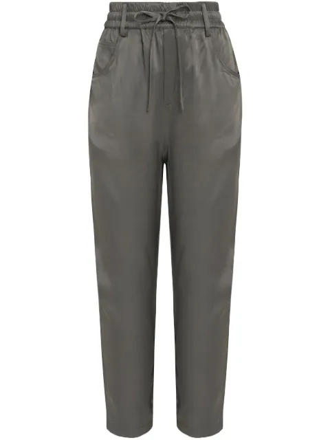 Uma | Raquel Davidowicz drawstring-waist cropped trousers 