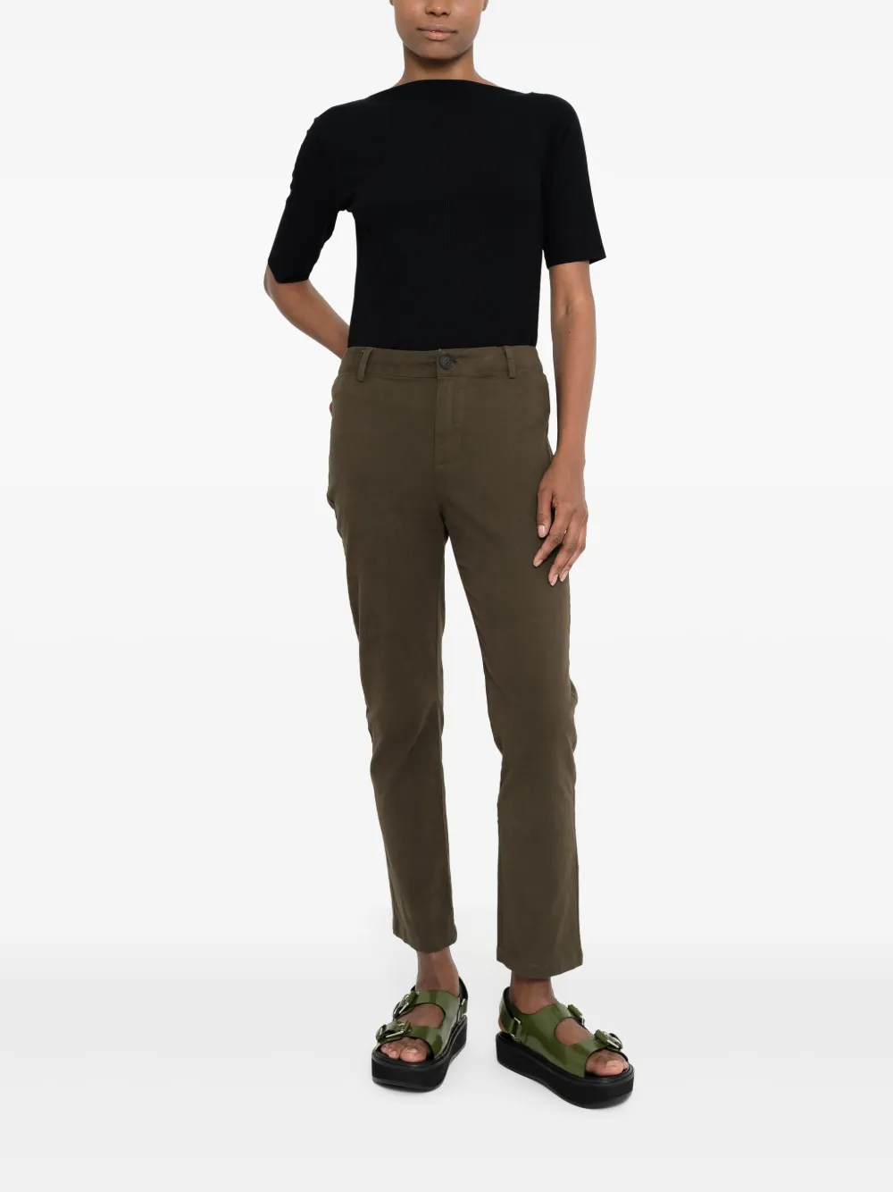 Uma | Raquel Davidowicz Cropped broek Groen