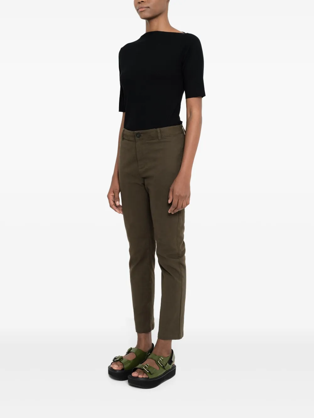 Uma | Raquel Davidowicz Cropped broek Groen