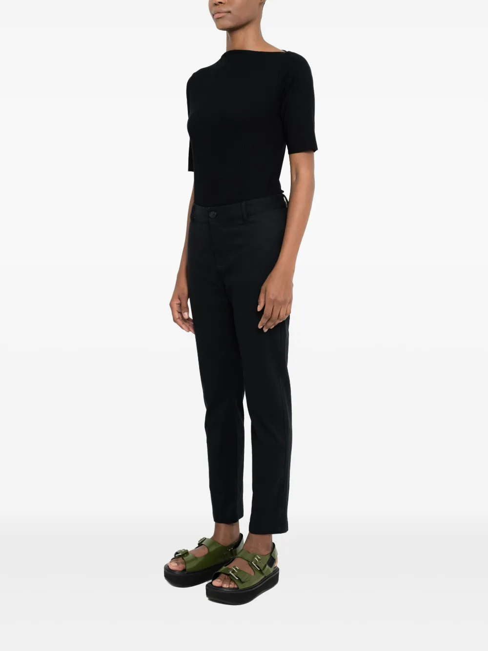 Uma | Raquel Davidowicz Cropped broek Zwart