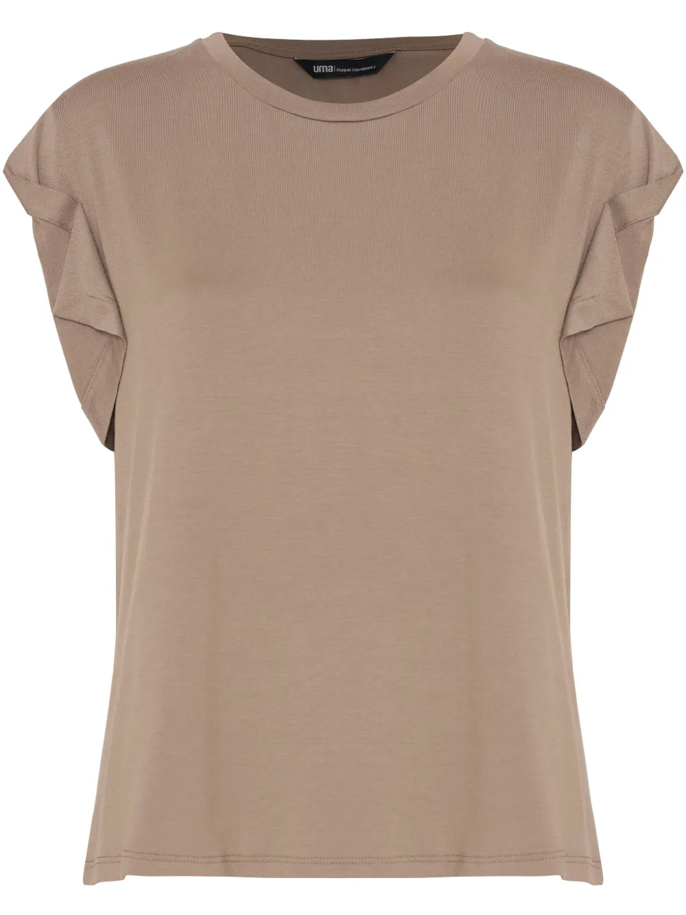 Uma | Raquel Davidowicz deconstructed-sleeve blouse | Neutrals | Image 1
