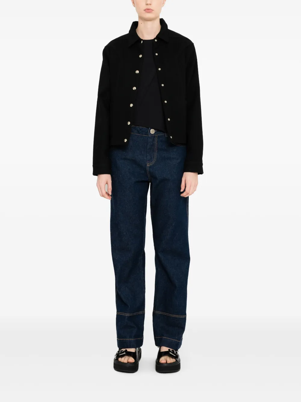 Uma | Raquel Davidowicz wool overshirt | Oversized Jackets | Image 2