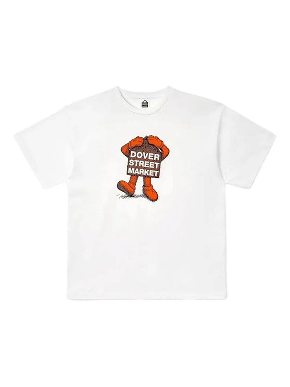 Kaws X Dover Street Market Graphic-print T-shirt In White