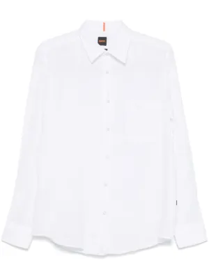 Finamore 1925 Napoli セミシアー シャツ | ホワイト | FARFETCH JP