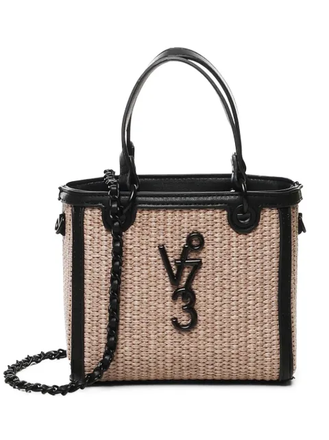 V°73 embossed logo satchel 