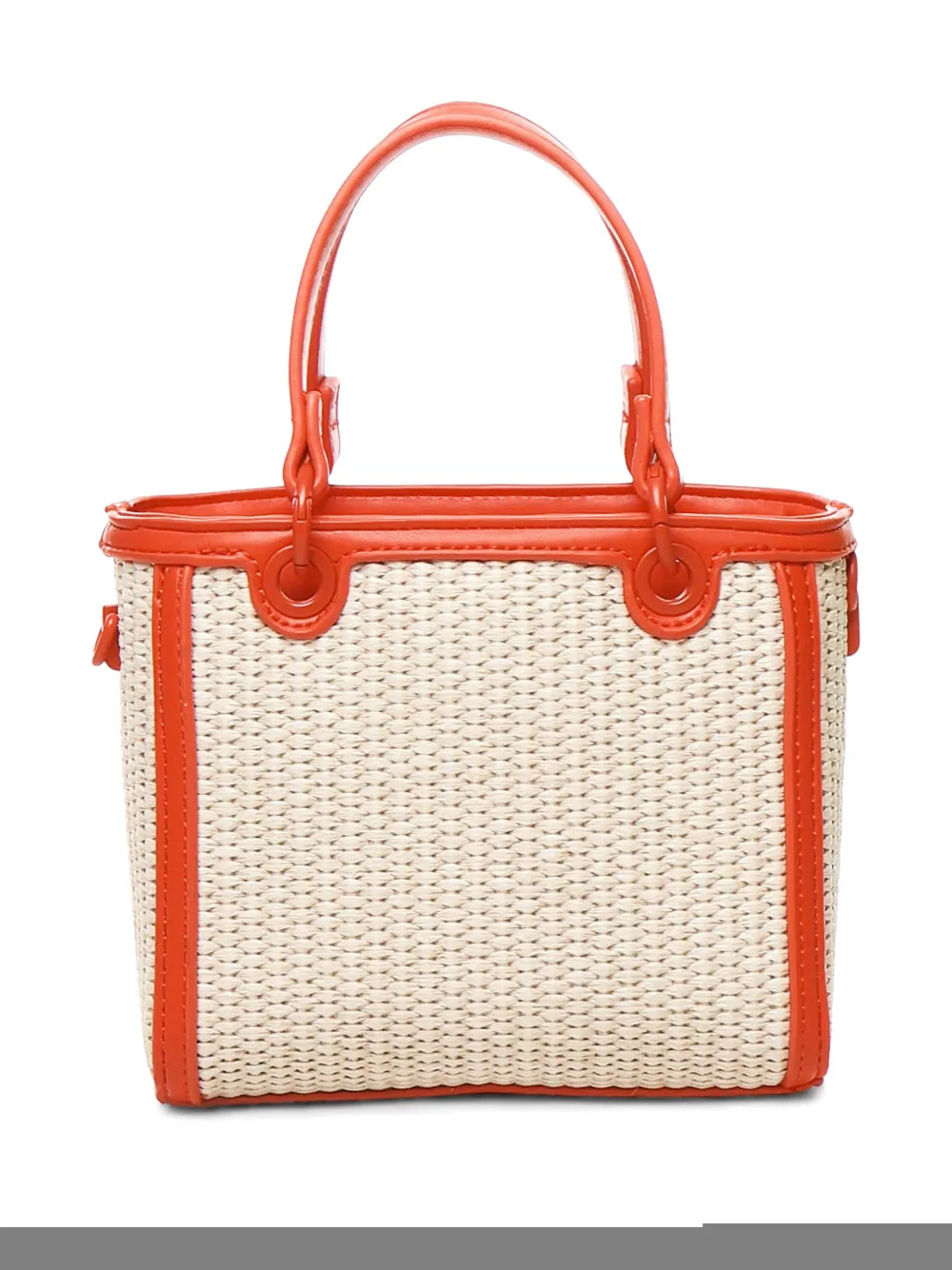 V73 EMBOSSED LOGO SATCHEL