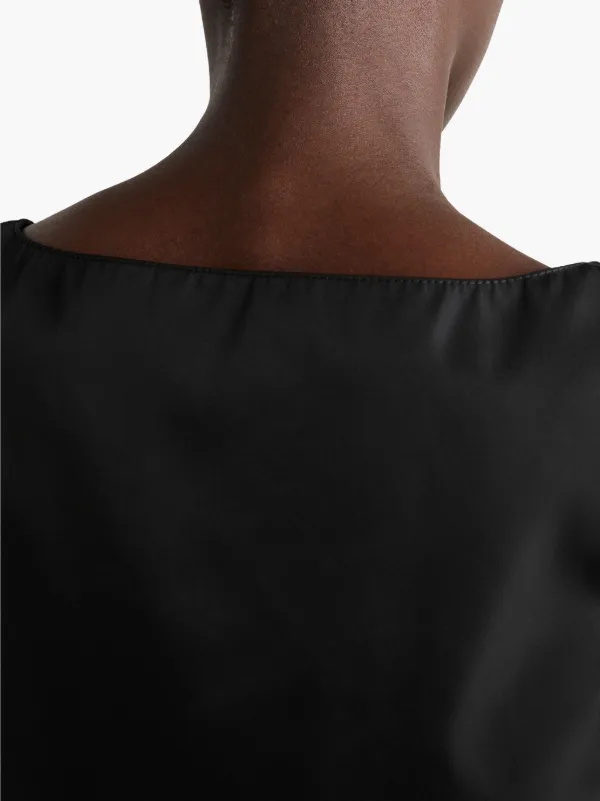 Prada Re-Nylon mini-dress | Black | FARFETCH