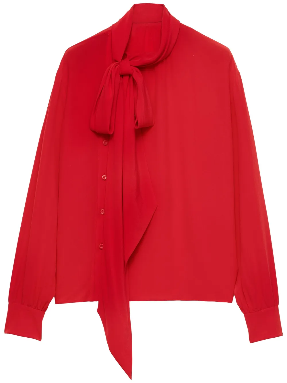 Prada Marocain shirt | Red | Image 1