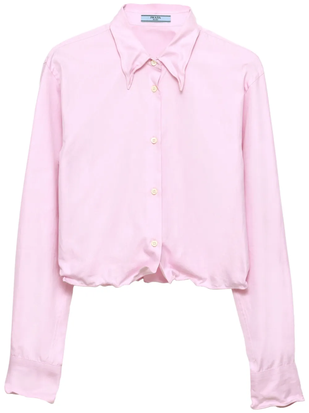 Prada Katoenen blouse Roze