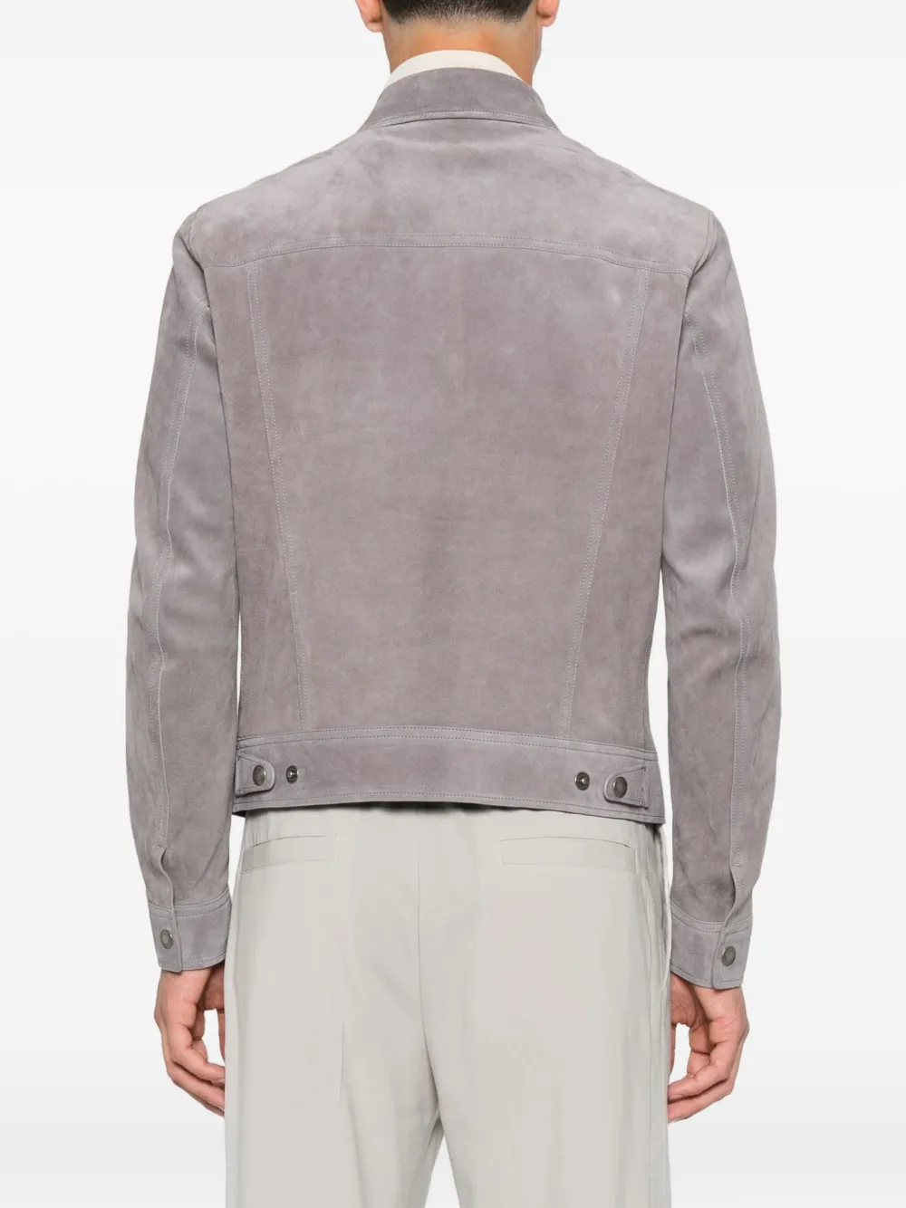 TOM FORD Kasjmier jack Grijs