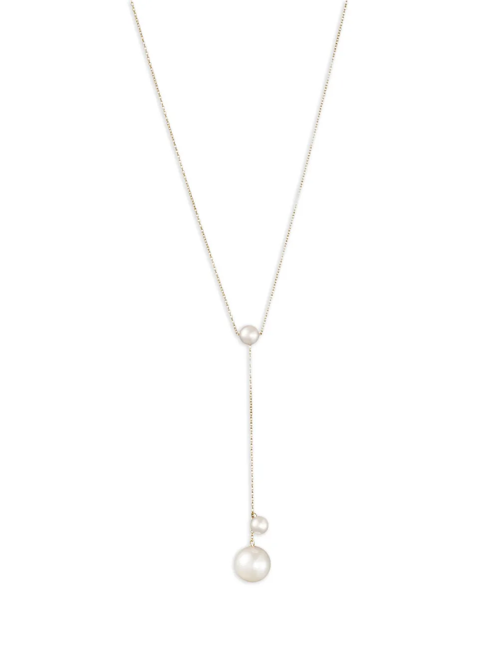Sophie Bille Brahe Trois Moon パール ネックレス 14Kイエローゴールド - ゴールドトーン Sophie Bille Brahe Trois Moon パール ネックレス 14Kイエローゴールド - ゴールドトーン