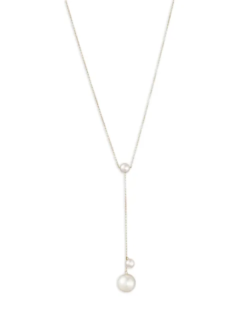 Collier Trois Moon en 14ct à perles - Sophie Bille Brahe - Modalova