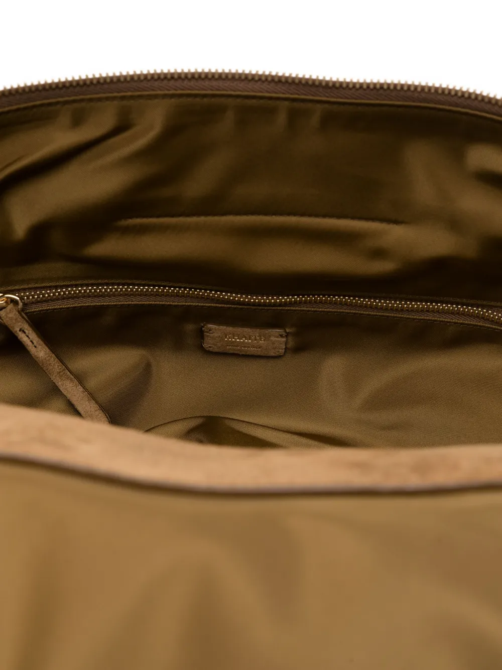 Khaite Xl Olivia Suede Shoulder Bag In Brown