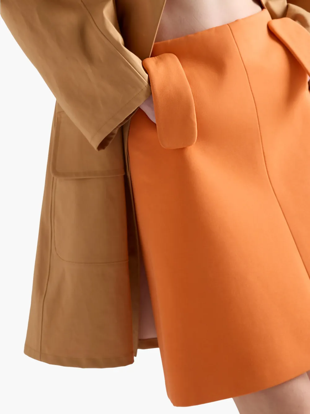 Prada Tricotine rok Oranje