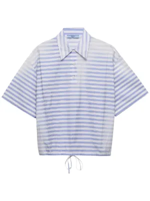 トップス SS1996 PRADA WOMEN POCKET POLO SHIRT PRADA WOMEN POCKET POLO SHIRT SS1996 Front button Size 40