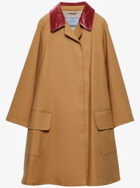 Prada cotton raincoat