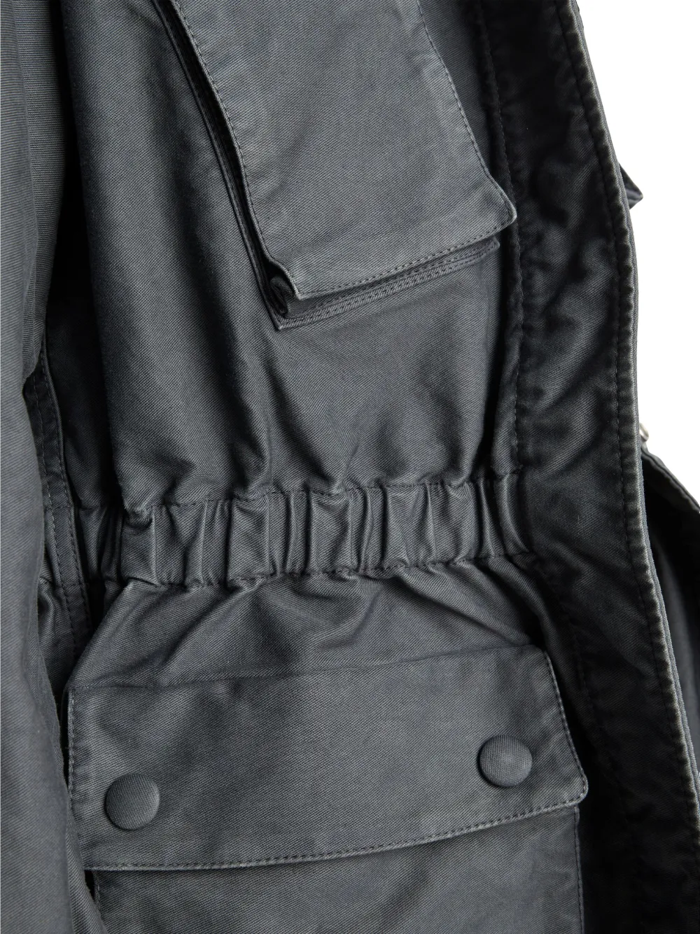 Prada Safarijacke Aus Old Baumwolle In Grey