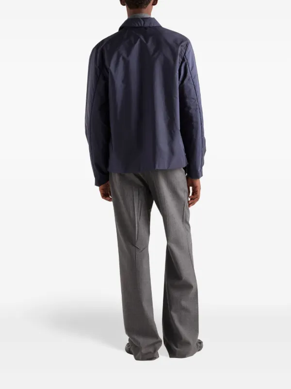 Prada Re-Nylon Shirt | Blue | FARFETCH