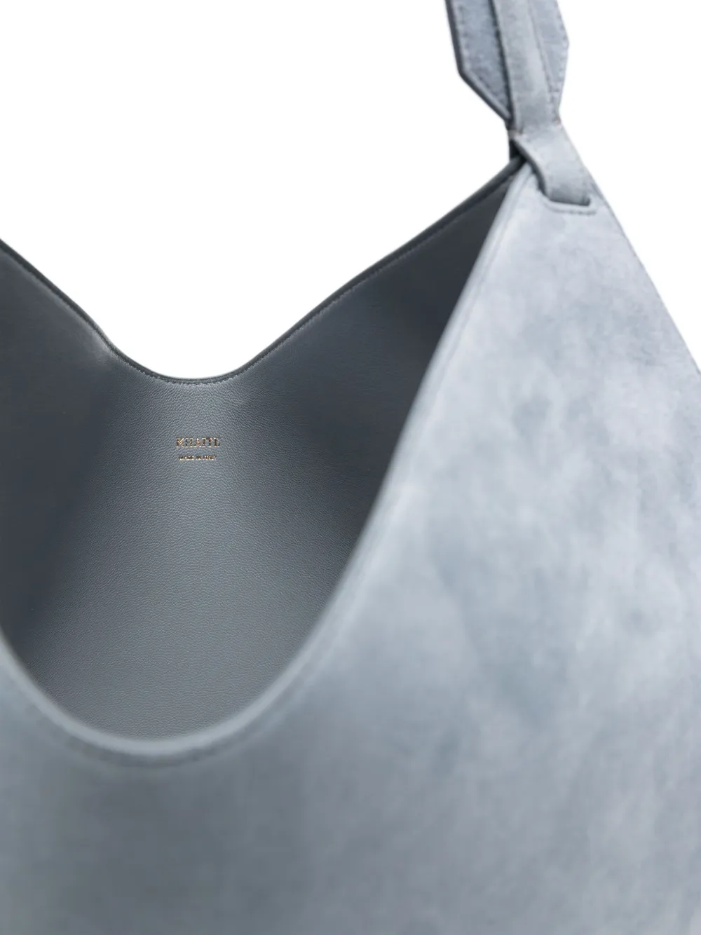 KHAITE Kleine Lotus shopper Blauw