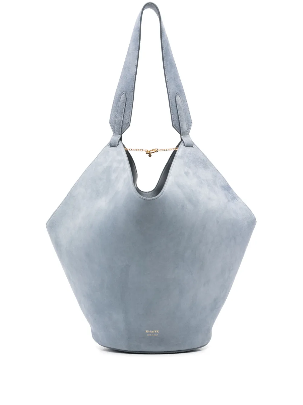 KHAITE small Lotus tote bag | Blue | Image 1