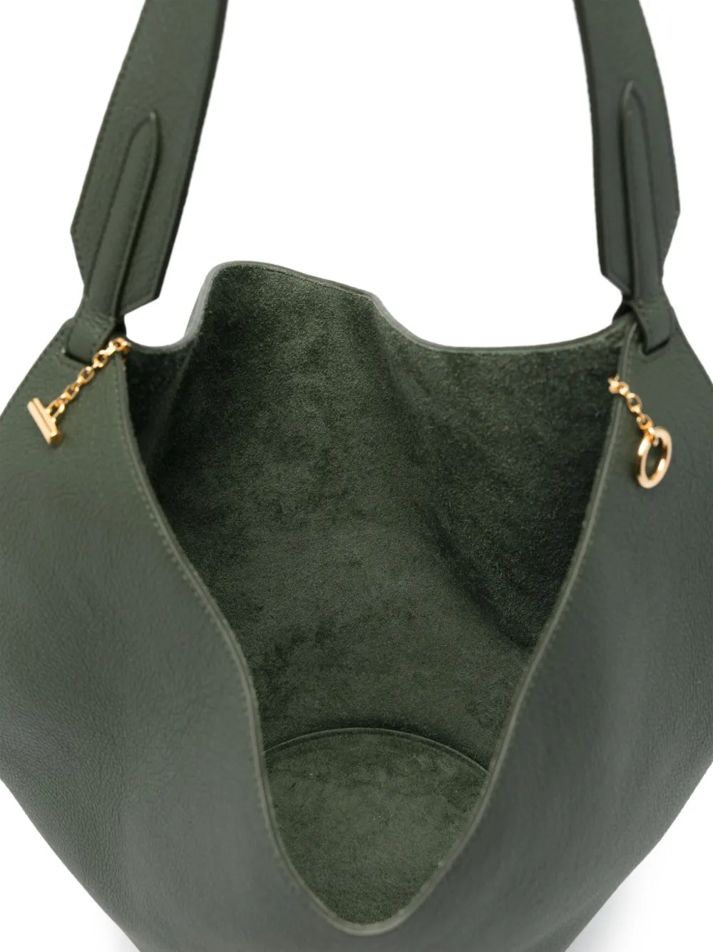 KHAITE SMALL LOTUS TOTE BAG