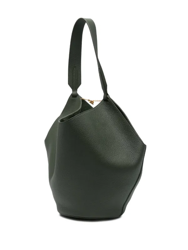 KHAITE Small Lotus Tote Bag | Green | FARFETCH