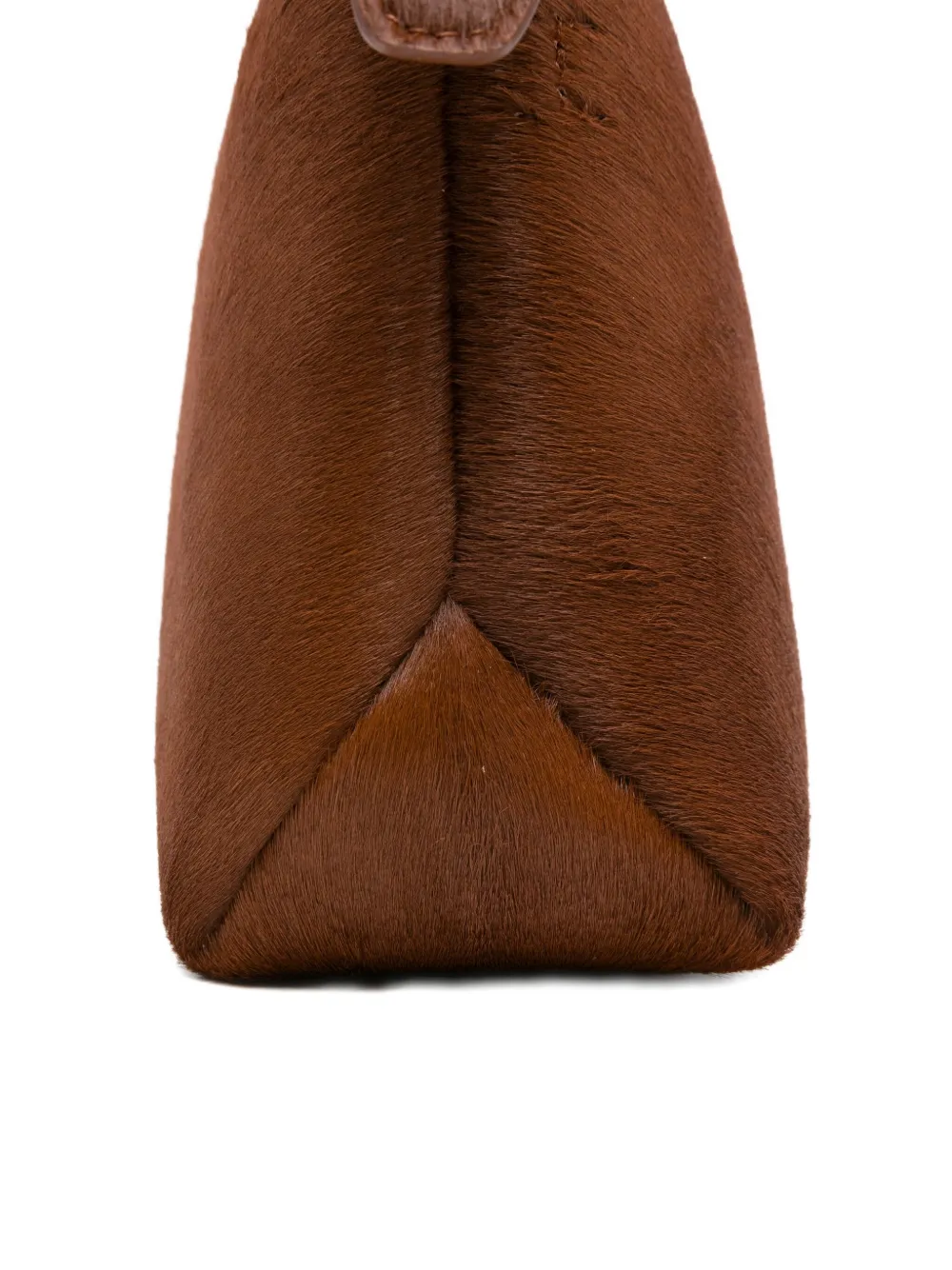 KHAITE Lina clutch Bruin