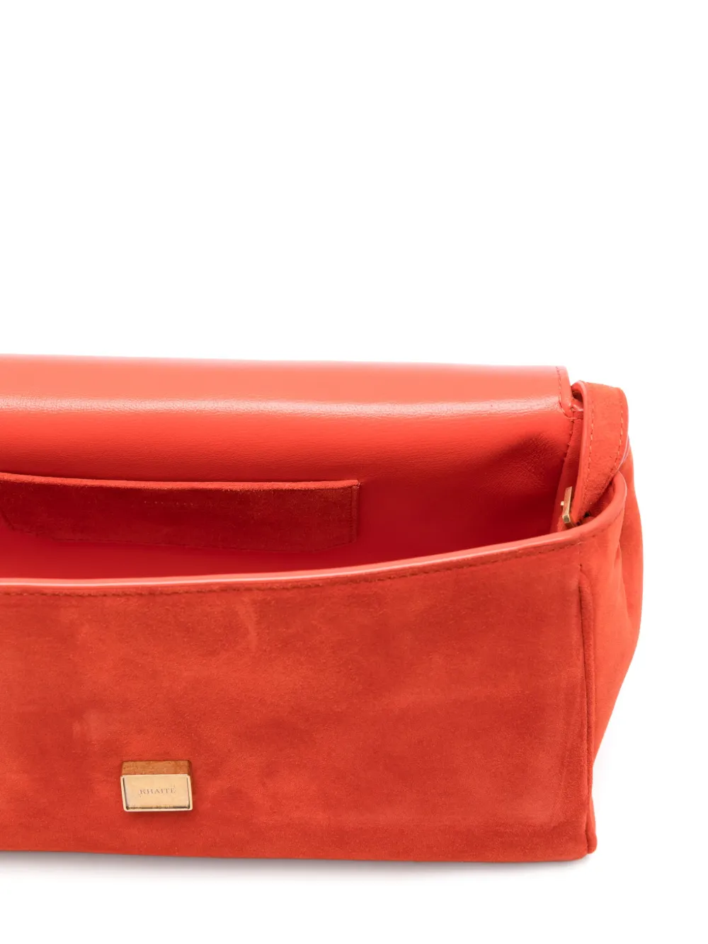 KHAITE Audrey crossbodytas Oranje