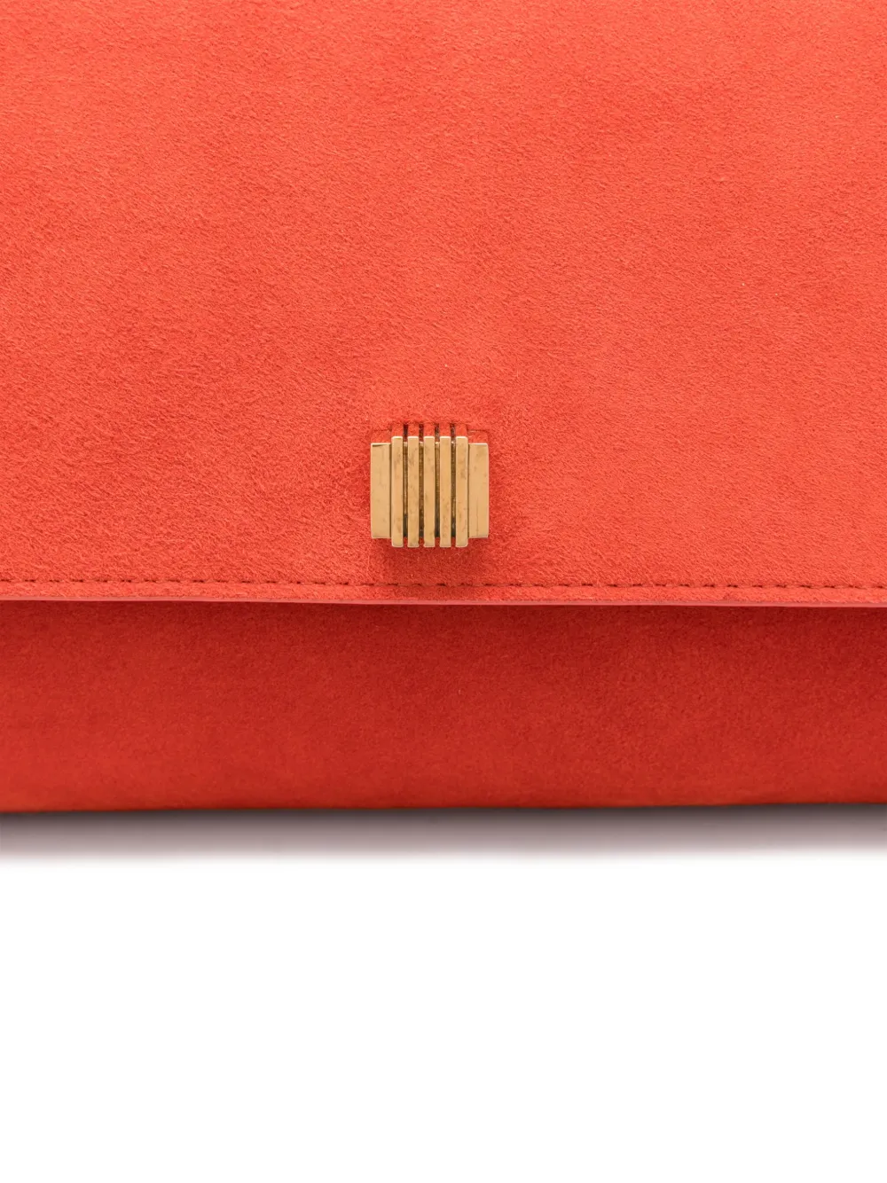 KHAITE Audrey crossbodytas Oranje