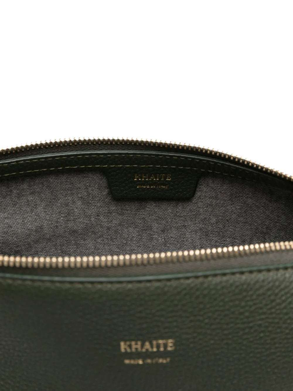 KHAITE Lina medium crossbodytas Groen