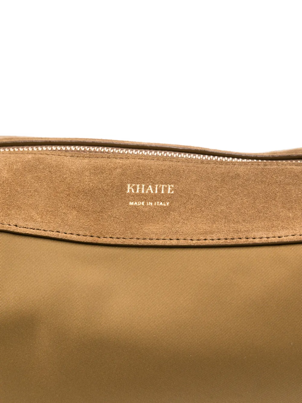 KHAITE Olivia medium schoudertas Bruin