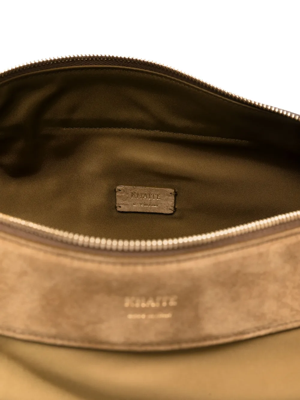 KHAITE Olivia medium schoudertas Bruin
