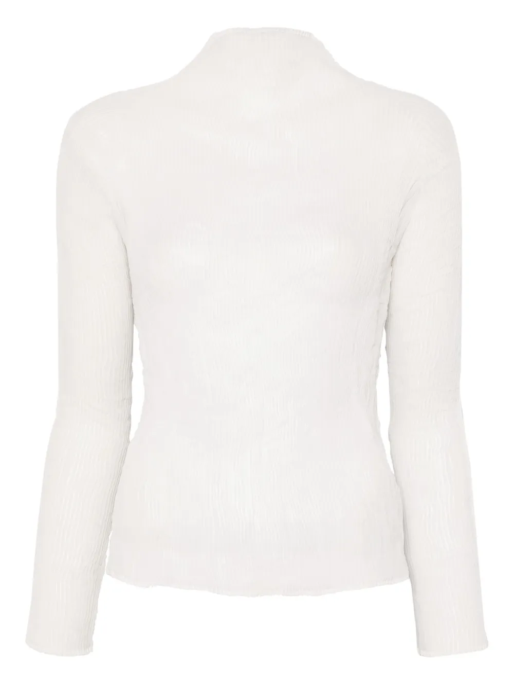 Issey Miyake chiffon twist top | White | Image 1