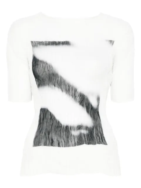 Issey Miyake pleated top 