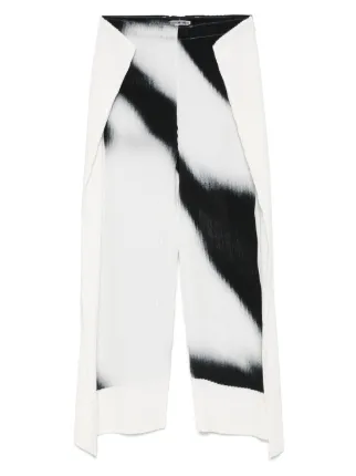 Issey Miyake Shadow Study パンツ | ホワイト | FARFETCH JP