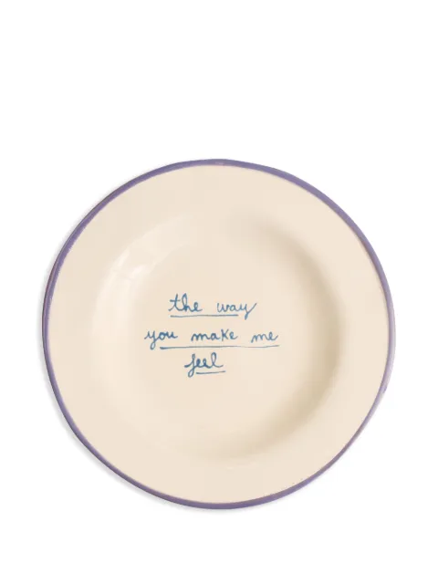 LAETITIA ROUGET assiette Way You Make Me Feel (20 cm)