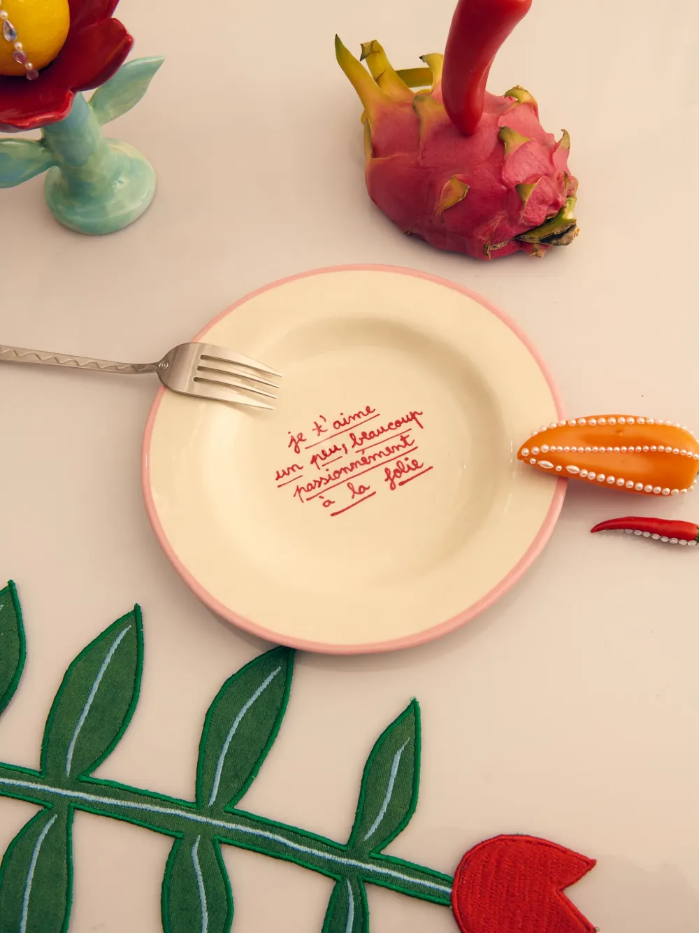 Laetitia Rouget I Like You Plate (20cm)