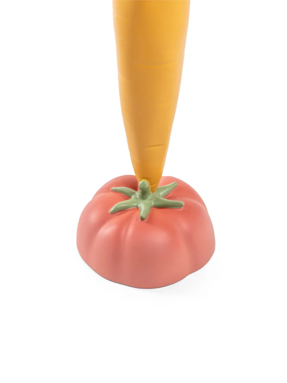 Seletti Vitamin Carrot Candlestick (27cm) In Yellow